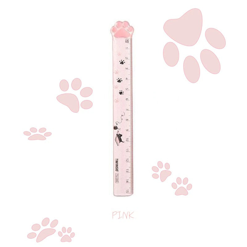 Cat Paw Plastic Ruler – CatCo