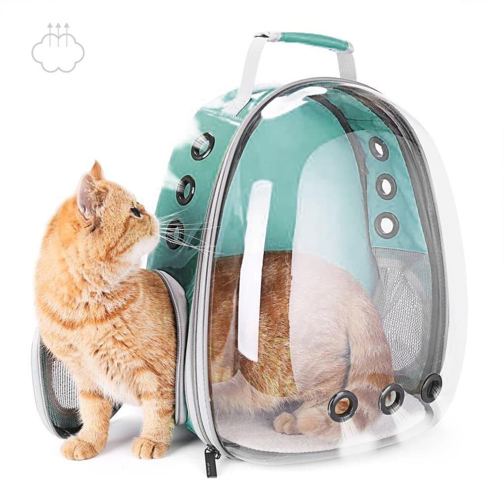 Premium Expandable Cat Backpack Carrier - Travel With Ease