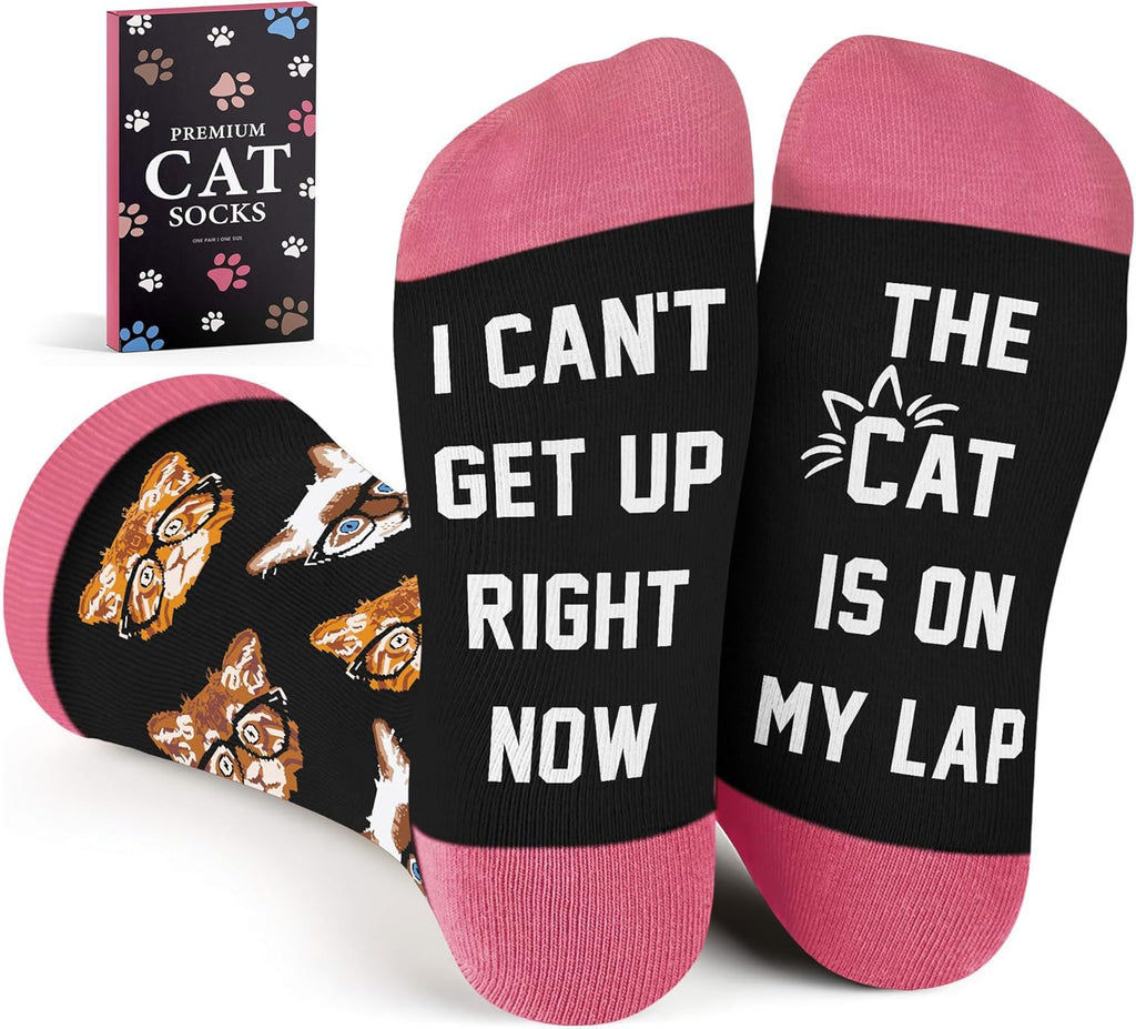 Can’t Get Up – Cat Duty Socks!