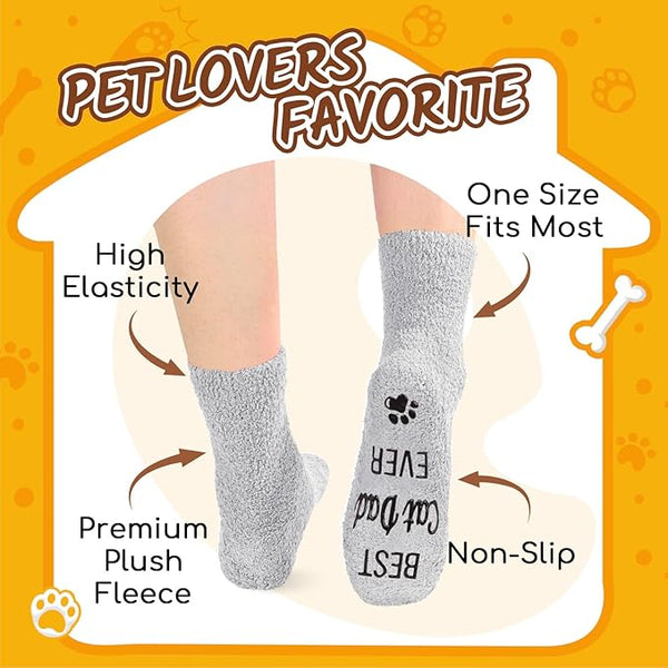 Purrfect Cat Dad Socks