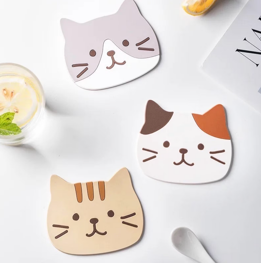 Cute Cat Coasters – CatCo