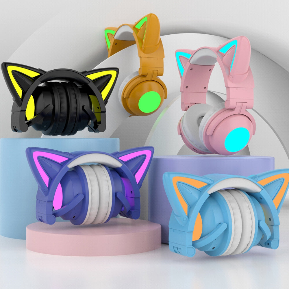 Kitty Ears Wireless Gaming Headphones - CatCo 