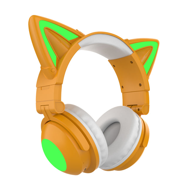 Kitty cat ear discount headphones